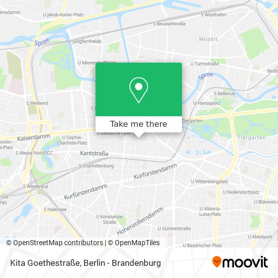 Kita Goethestraße map