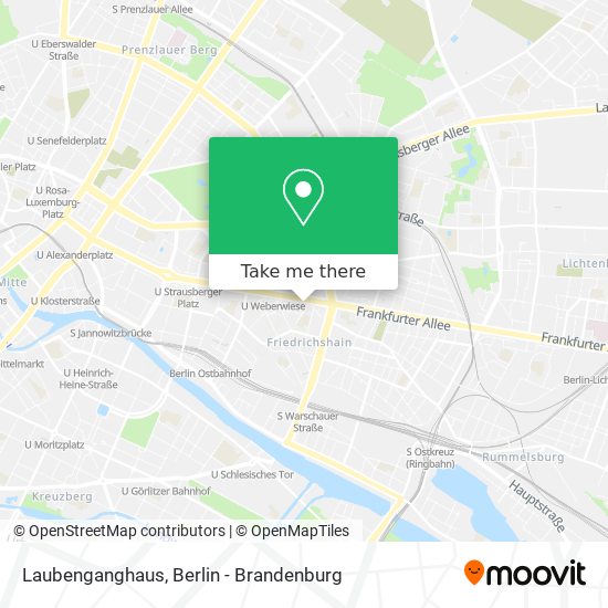 Laubenganghaus map