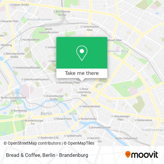 Bread & Coffee map