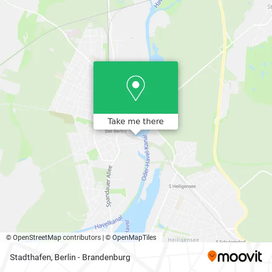 Карта Stadthafen