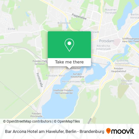 Bar Arcona Hotel am Havelufer map