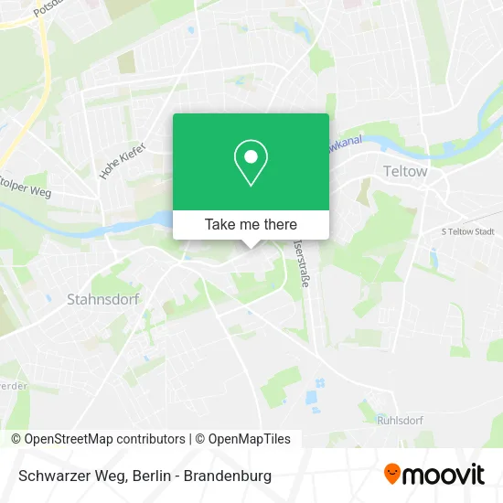 Карта Schwarzer Weg