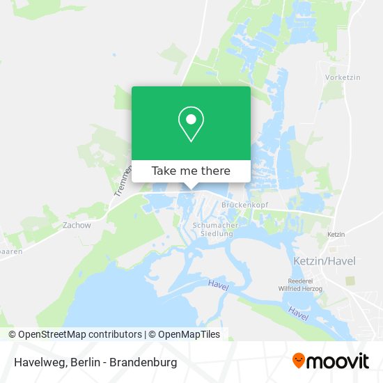 Havelweg map