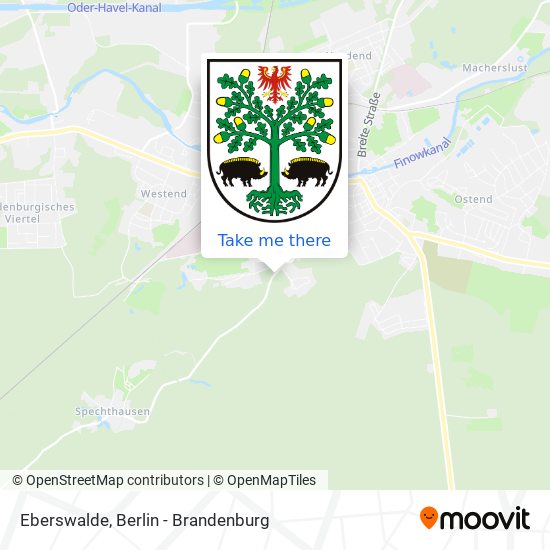 Eberswalde map