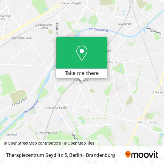 Therapiezentrum Seydlitz 5 map