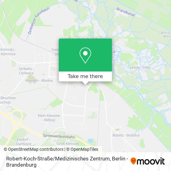 Robert-Koch-Straße / Medizinisches Zentrum map