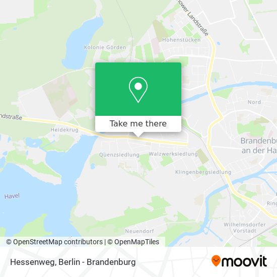 Hessenweg map
