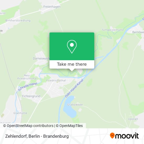 Zehlendorf map