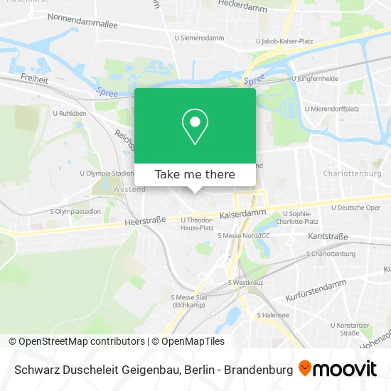 Карта Schwarz Duscheleit Geigenbau