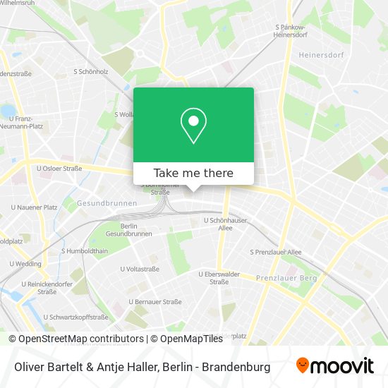 Oliver Bartelt & Antje Haller map