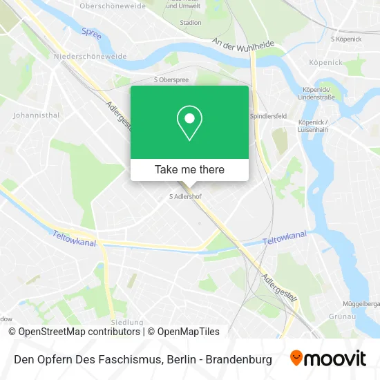 Карта Den Opfern Des Faschismus