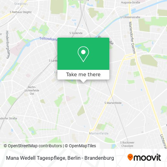 Mana Wedell Tagespflege map