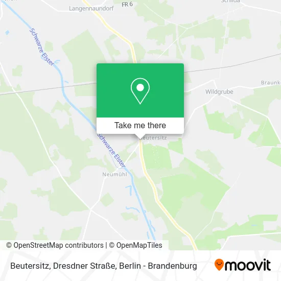 Карта Beutersitz, Dresdner Straße