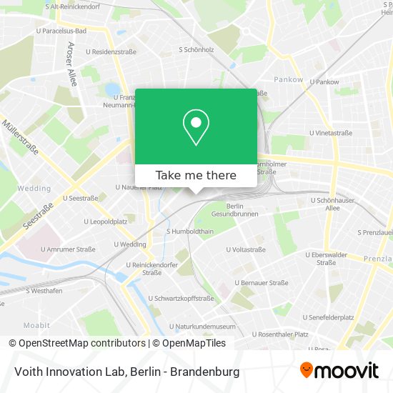 Voith Innovation Lab map