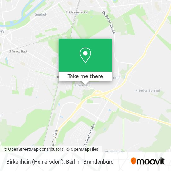 Birkenhain (Heinersdorf) map