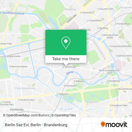 Карта Berlin Saz Evi