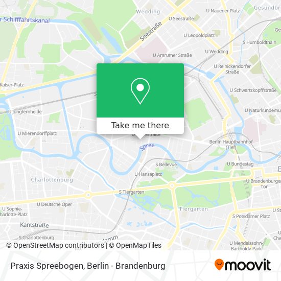 Карта Praxis Spreebogen