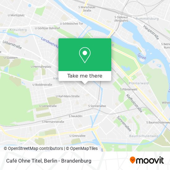 Café Ohne Titel map