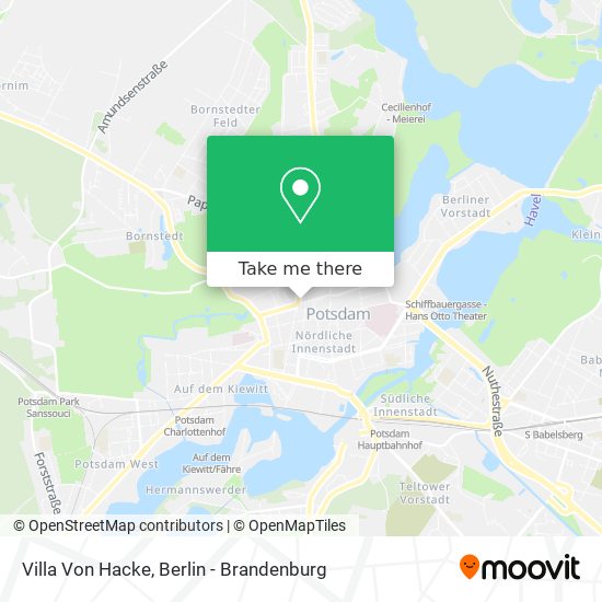 Villa Von Hacke map