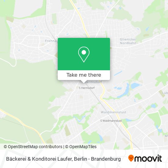 Карта Bäckerei & Konditorei Laufer