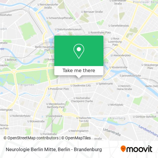 Neurologie Berlin Mitte map