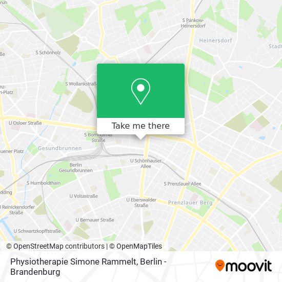 Physiotherapie Simone Rammelt map