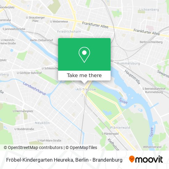 Fröbel-Kindergarten Heureka map