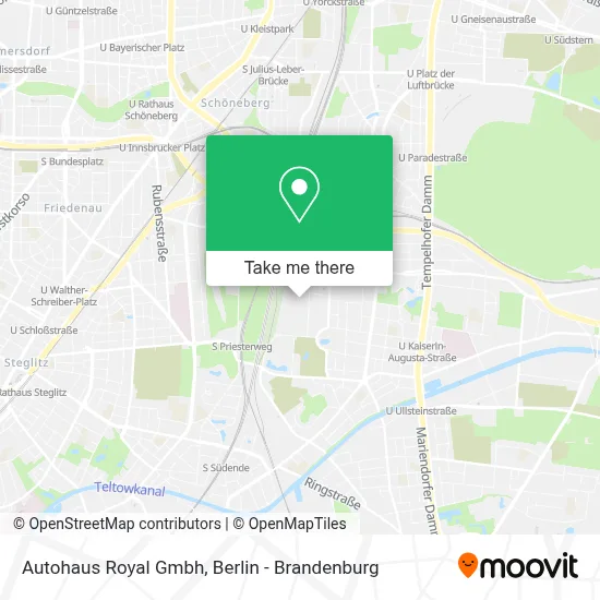 Autohaus Royal Gmbh map
