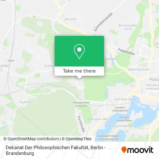 Dekanat Der Philosophischen Fakultät map