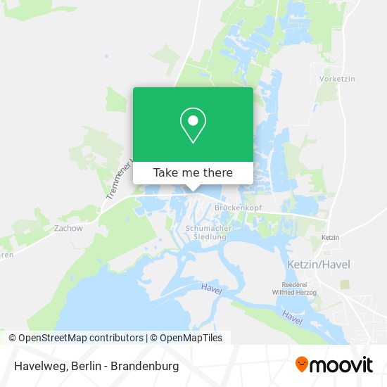 Havelweg map