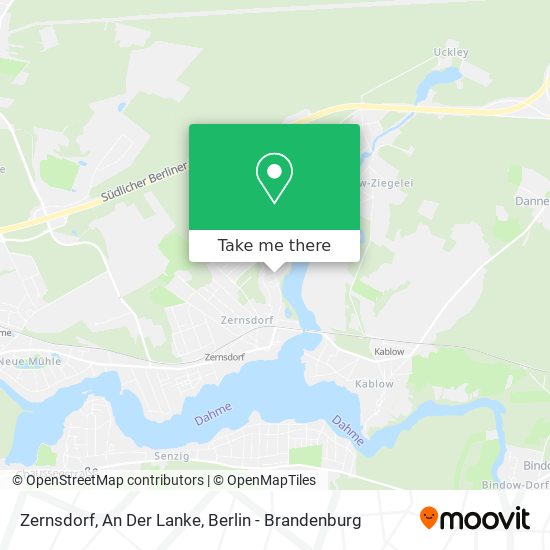 Карта Zernsdorf, An Der Lanke