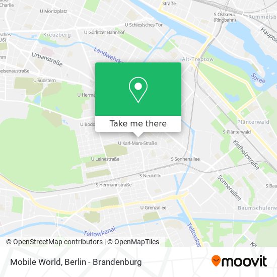 Карта Mobile World
