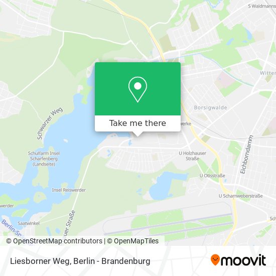 Liesborner Weg map