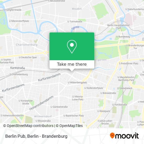 Карта Berlin Pub