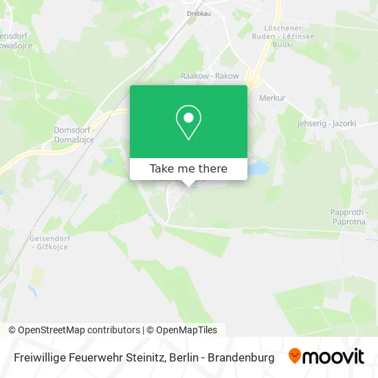 Freiwillige Feuerwehr Steinitz map