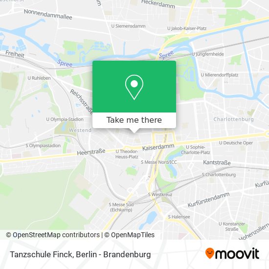 Tanzschule Finck map