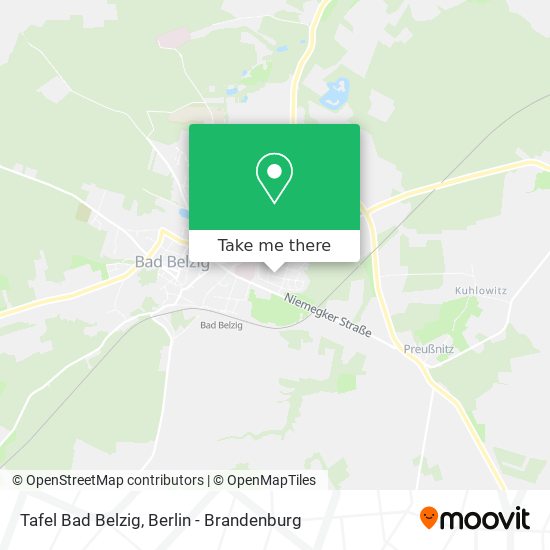 Tafel Bad Belzig map
