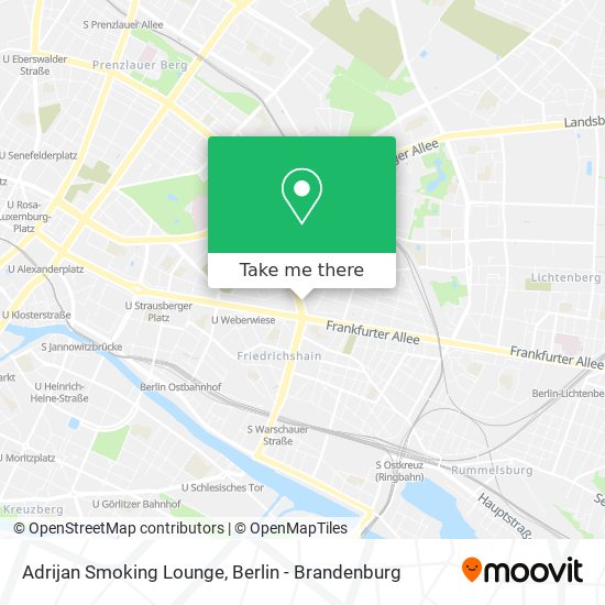 Карта Adrijan Smoking Lounge