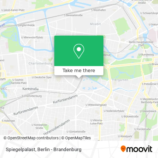 Карта Spiegelpalast