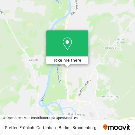 Карта Steffen Fröhlich -Gartenbau-