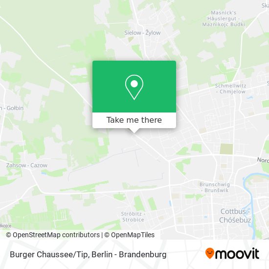 Карта Burger Chaussee/Tip