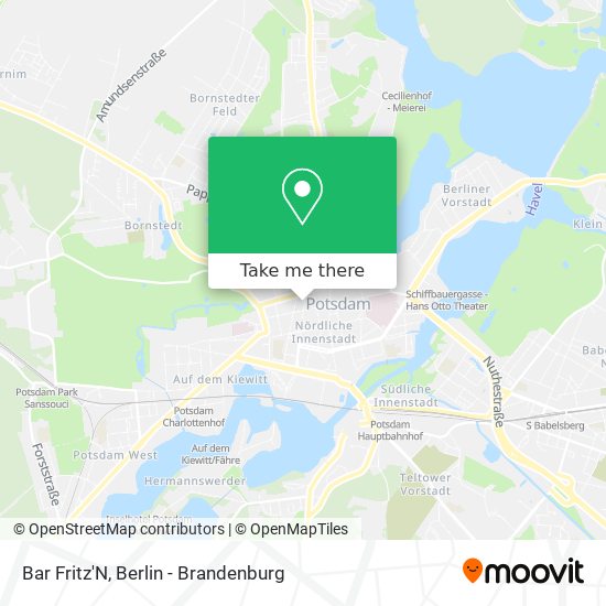 Bar Fritz'N map