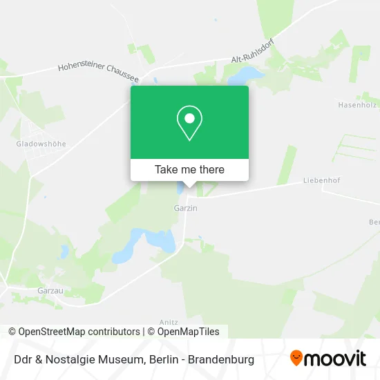 Карта Ddr & Nostalgie Museum