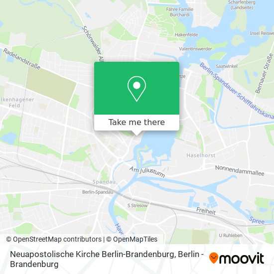 Карта Neuapostolische Kirche Berlin-Brandenburg
