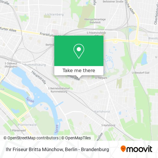 Ihr Friseur Britta Münchow map