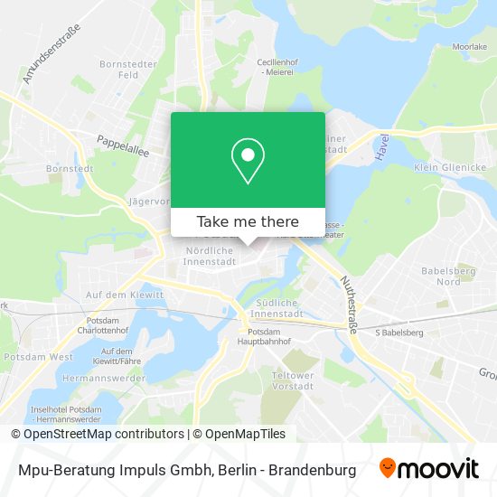 Mpu-Beratung Impuls Gmbh map