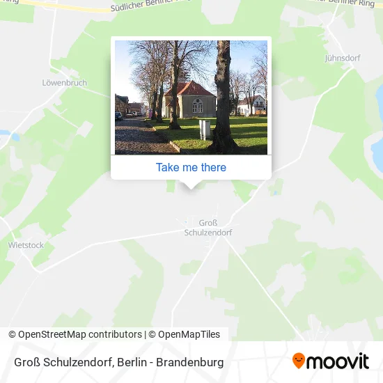 Карта Groß Schulzendorf