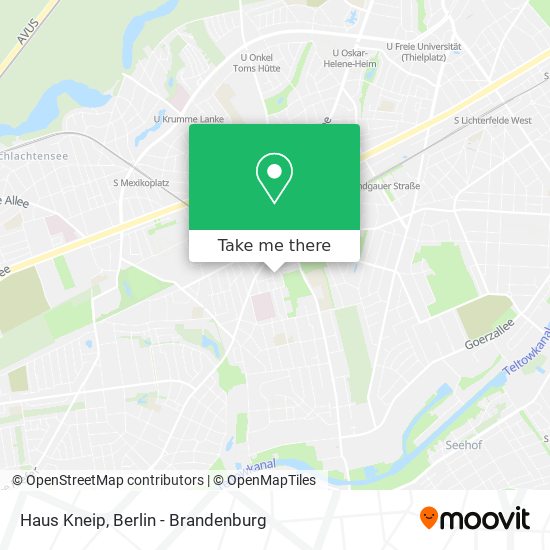 Haus Kneip map