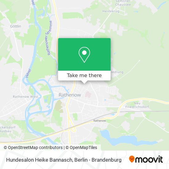 Hundesalon Heike Bannasch map