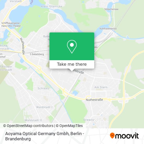 Aoyama Optical Germany Gmbh map